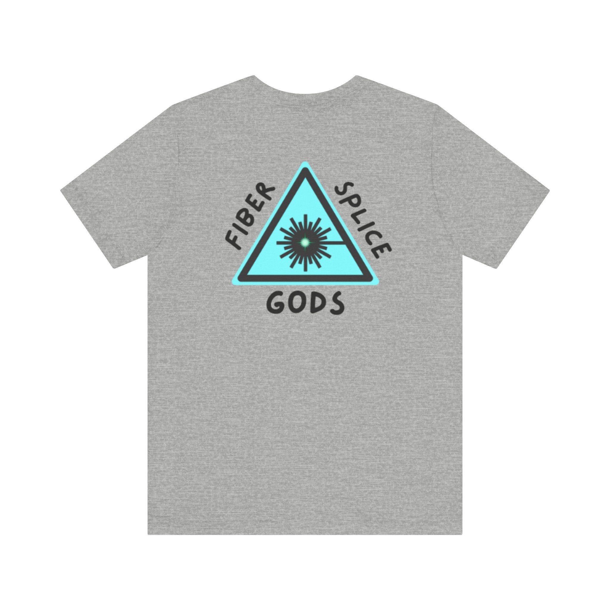 Fiber Splice Gods T-Shirt — Techy Fiber Optic Logo Tee